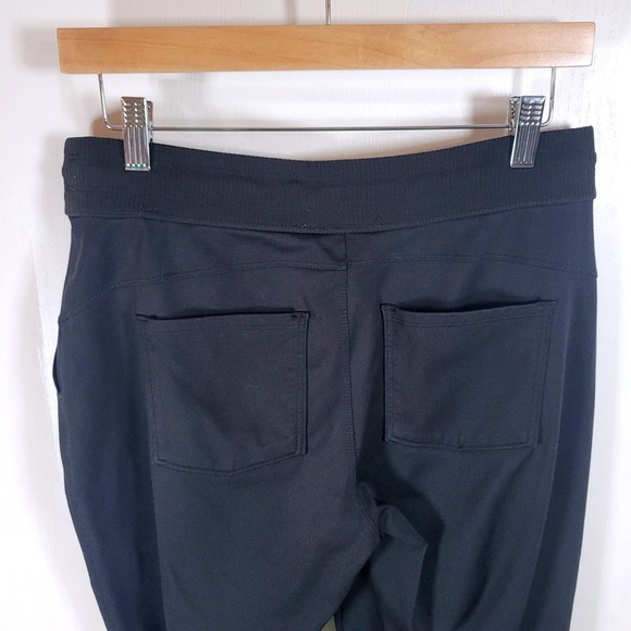 Athleta Joggers Size Small Black Tapered Stretch Pants Athleisure - Picture 8 of 8